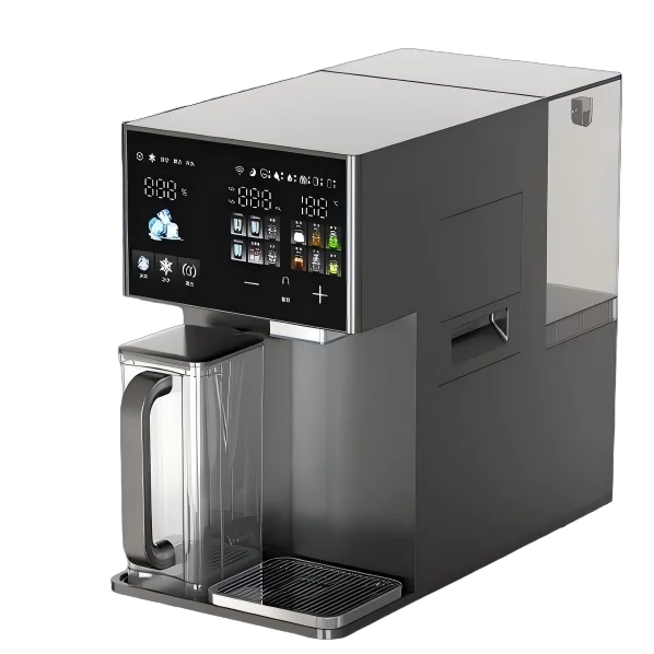 

Электрический настольный очиститель воды с высоким соотношением сточных вод RO, пластиковая машина на столешнице, создатель кубиков льда для использования в отеле и в домашних условиях