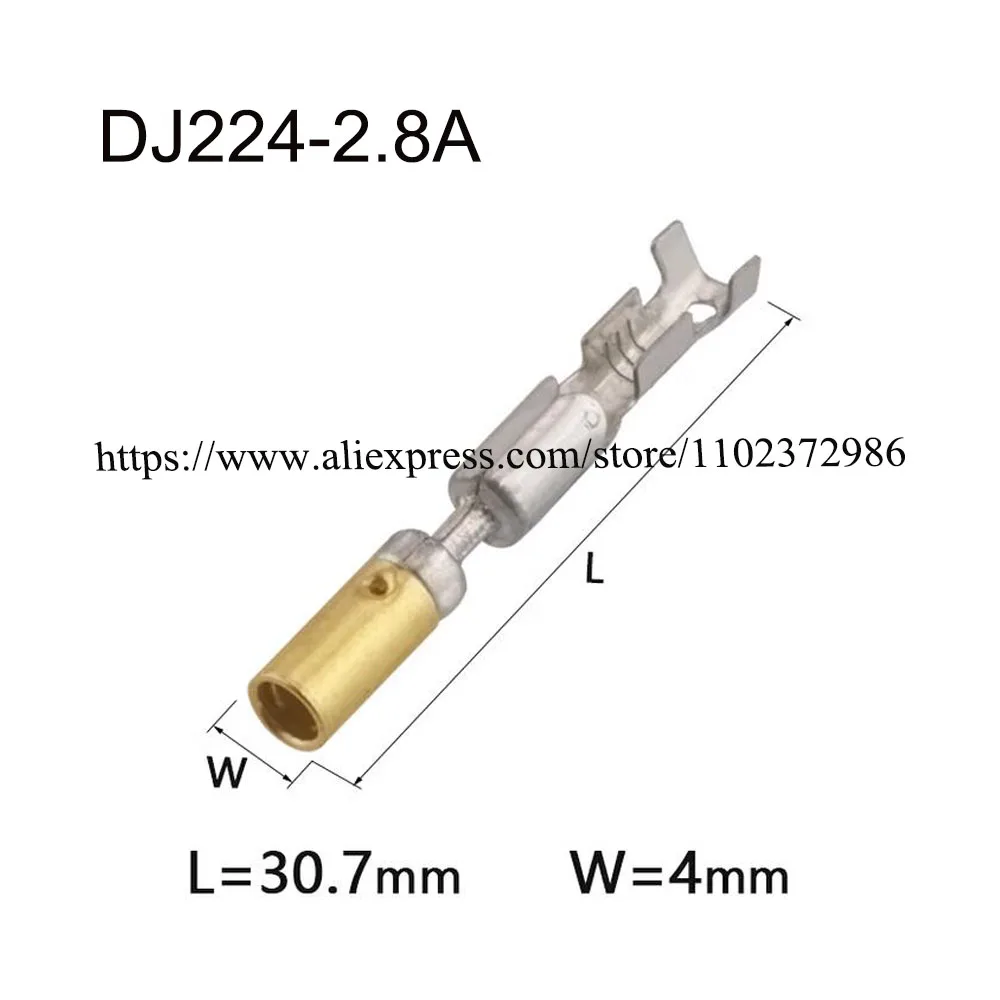 Conector Terminal de Latão Impermeável Soquete do Cabo do Arnês Dj2242.8a 1000 Pcs