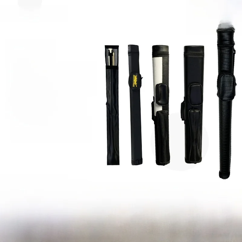 

Portable Billiard Cue Sti Case Soft Bag 2-Hole 2-Sti Billiard Cue Rod Barrel Durable Carry-On Bag for Billiards Enthusiasts