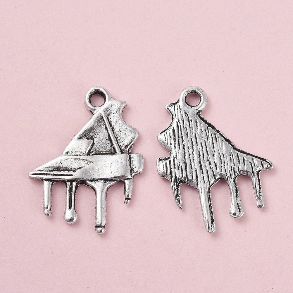 

2 set Vintage Alloy Pendants for DIY Necklace Bracelet Earrings Instrument Shape Jewelry Supplies Retro Charm Accessories