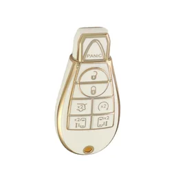 3 4 5 6 7 Button Tpu Car Key Case Cover for Chrysler 300 Town & Country 2008 2009 2010 2011 2012 2013 2014 2015 2016 Remote Key