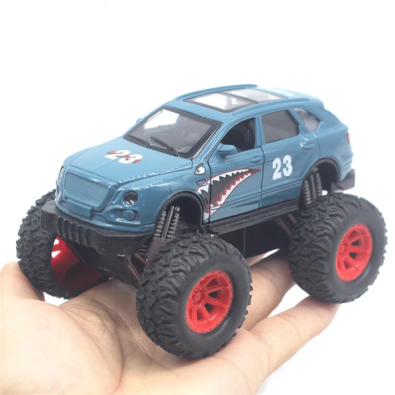 1: 36 سبيكة التراجع عجلة كبيرة على الطرق الوعرة نموذج مركبة ، محاكاة الصوت والألعاب الخفيفة ، تحصيل هدية الحلي ، بالجملة