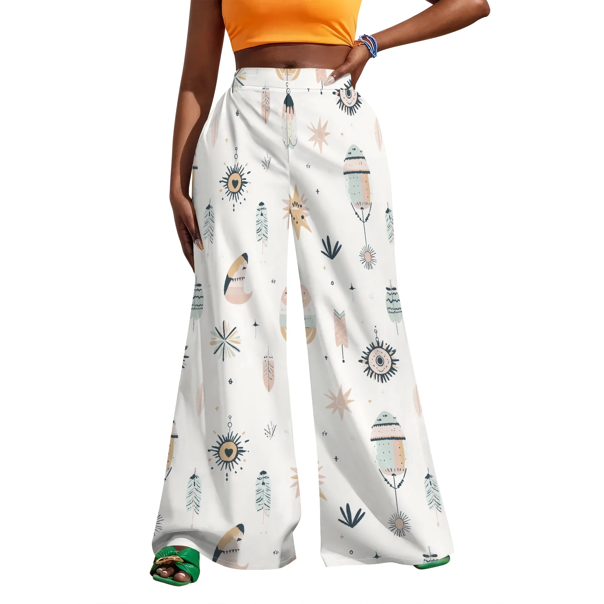 Sleeveless Bodycon Maxi Dress Brown Brush Stroke Abstract Print Chic Art-Inspired Style