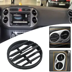 Car Center Dash Vent condizionatore d'aria Vent Grille deflettore uscita per Volkswagen Tiguan 2010-2017 accessori interni auto