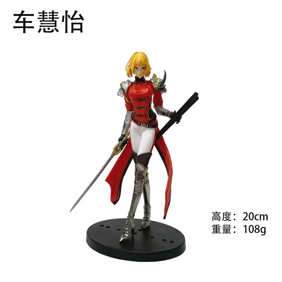 20cm In Stock Upgrade(Anime Version) Cha Hae-in Action Figure PVC Collect Model Figure Display Anime Merchandis image 2