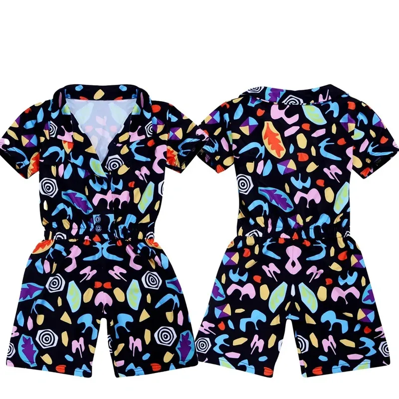 여자들 스트레인저 드라마 의상 씨즌 3 코스프레 의상 폴리에스터 할로윈 롤플레이 반팔 드레스 점프수트x,5;d'2.y;8