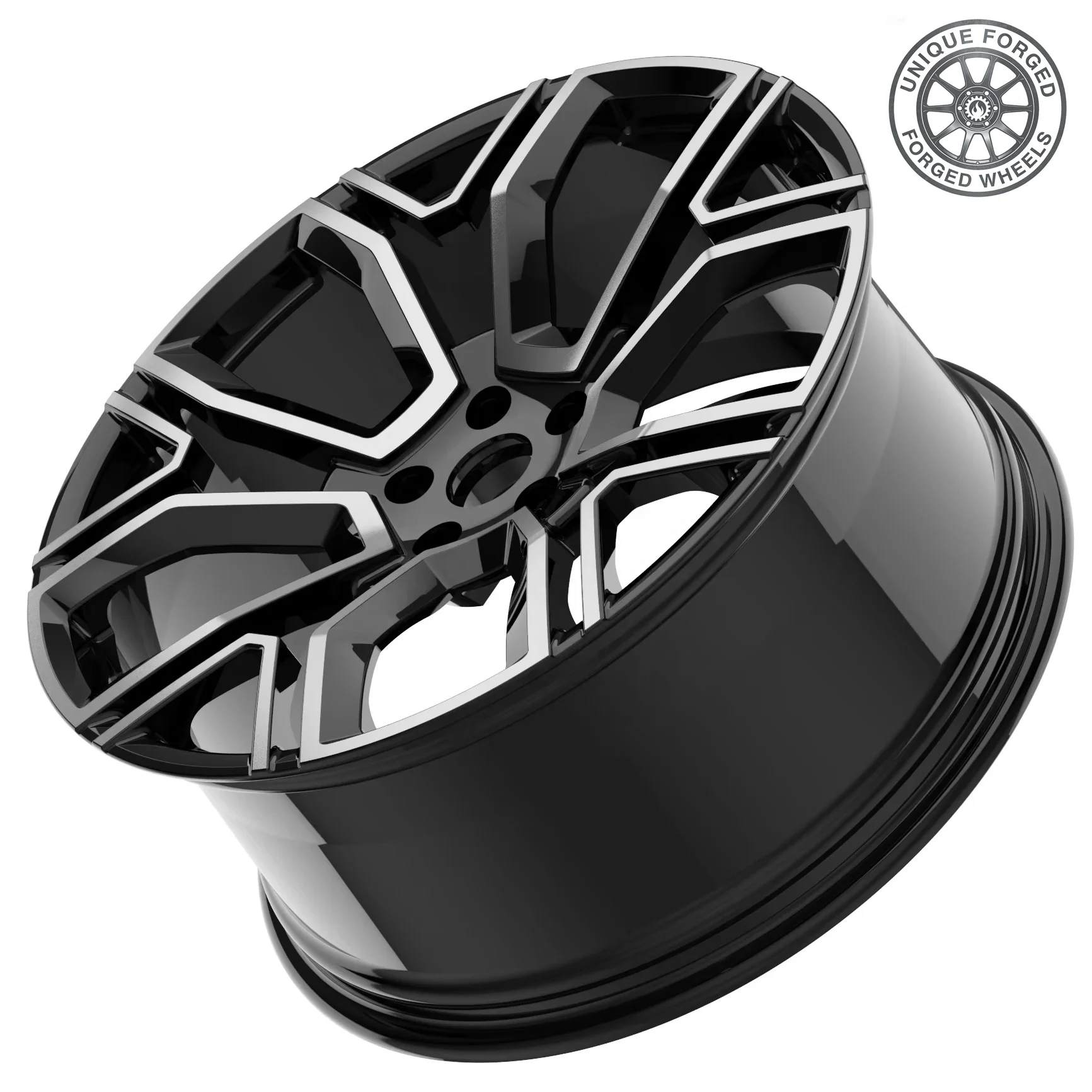 

Forged Deep Concave Wheel Fitments Wheels 18 19 20 21 22 23 24 Inch Customize Rim Color Gloss Black With Machine Face