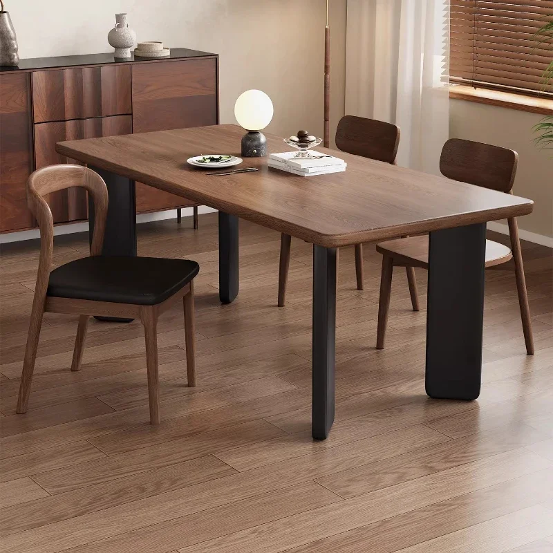 

Solid Wood Luxury Dining Tables Square House Seating Room Dining Tables Kitchen Interior Mesas De Comedor Home Furniture