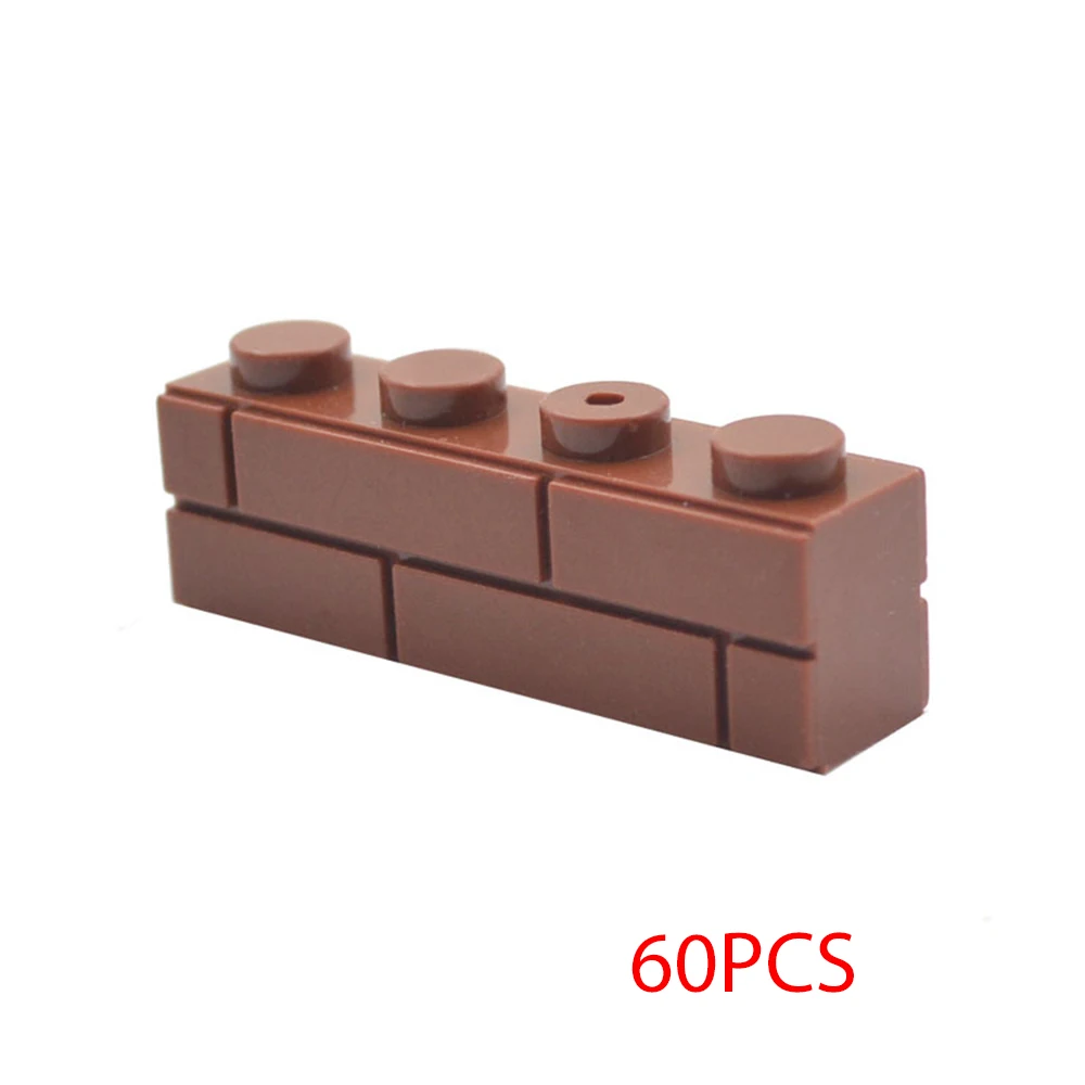 DIY Building Blocks Thick Wall Bricks 2+1 1x2 1x3 1x4 Dots Bulk Accessories Doors Windows Bricks Educational Toy for Kids