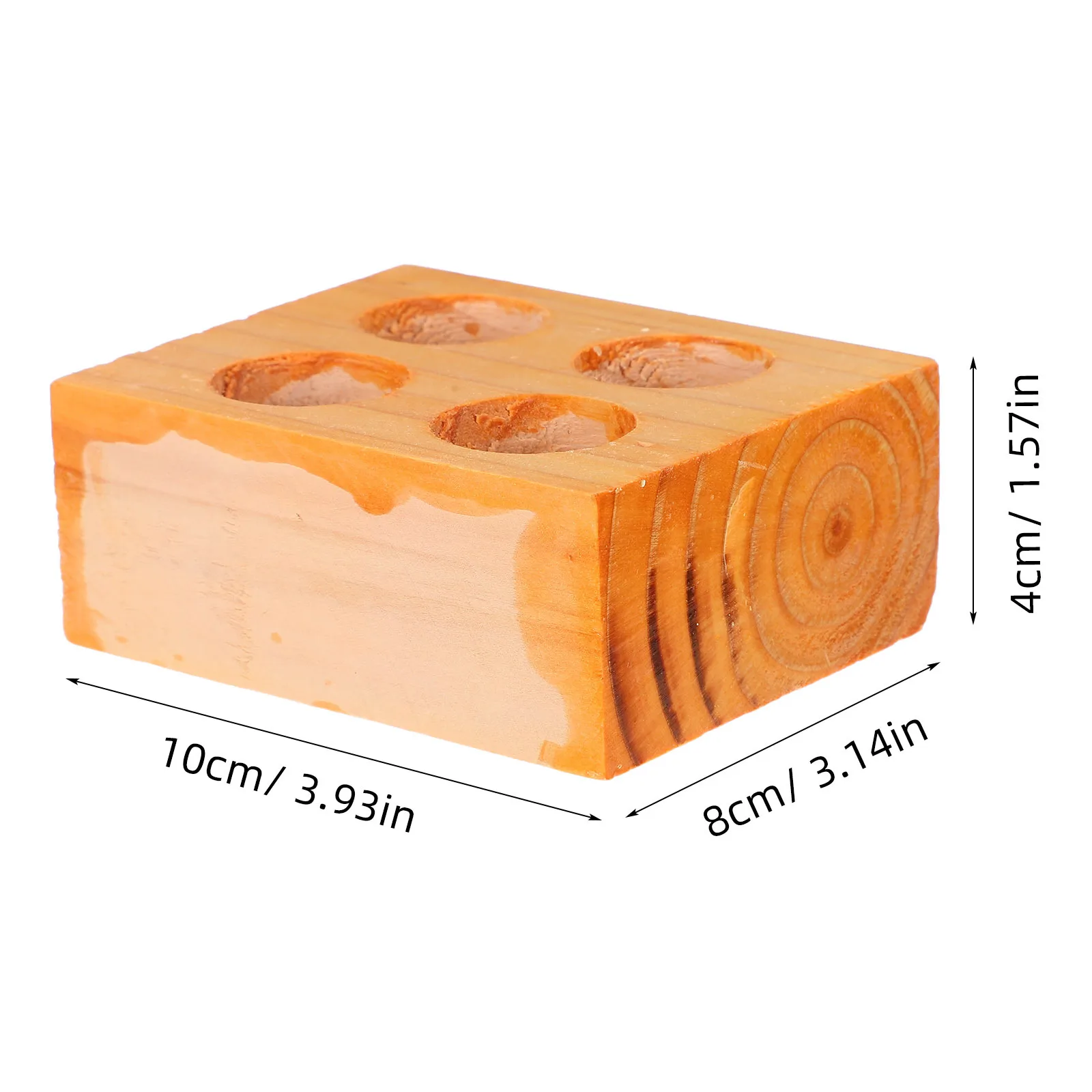 إسفين ديناميكي خشبي كتلة احتكاك من الخشب الحقيقي لتجارب الفيزياء، ميكانيكا منزلق لمختبر الطائرة المائلة