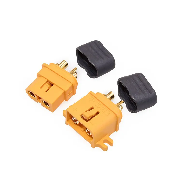XT60L-F model aircraft lithium battery plug XT60L-M with sheathed fixed version ESC plug connector