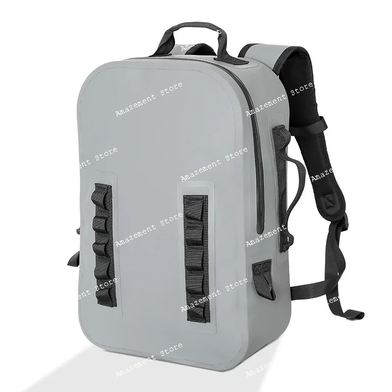 

sports, outdoor cycling, camping, waterproof backpack, camping, large capacity, airtight zipper, tpu waterproof backpack