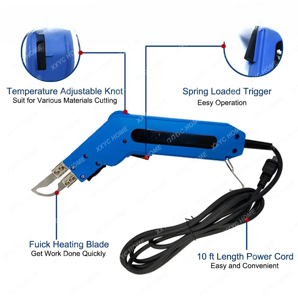 Hand Hold Heating Knife Cutter Hot Cutter Fabric Foam Rope Electric Cutting Tools Heat Knife Cutter