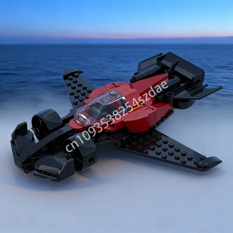 

283 шт. MOC Formula Air 1 Mod, модель автомобиля, строительные блоки, сборка, идея «сделай сам», образовательный рождественский подарок, кирпич, детские игрушки на день рождения