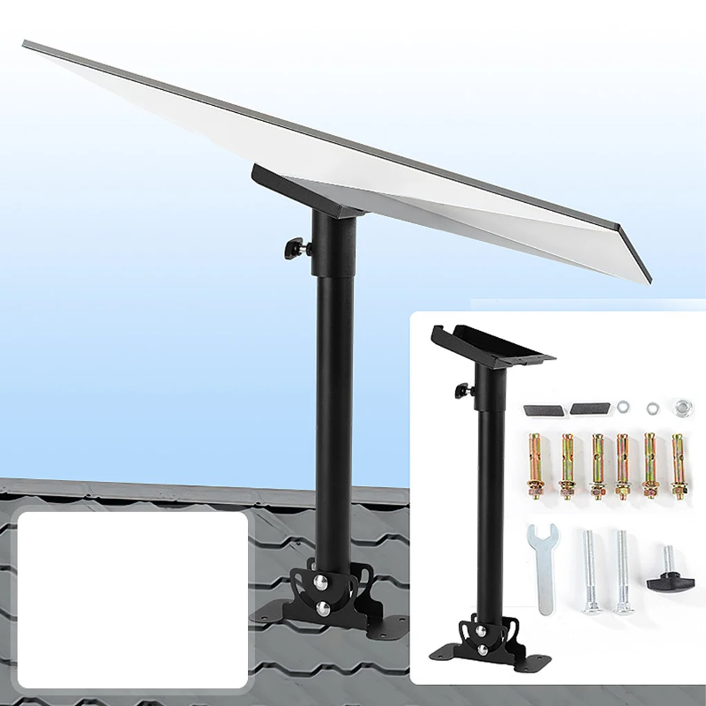 for Starlink Gen 3 roof mounting bracket adjustable pivot installation, heavy-duty pole installation for Gen 3 and pipe adapter