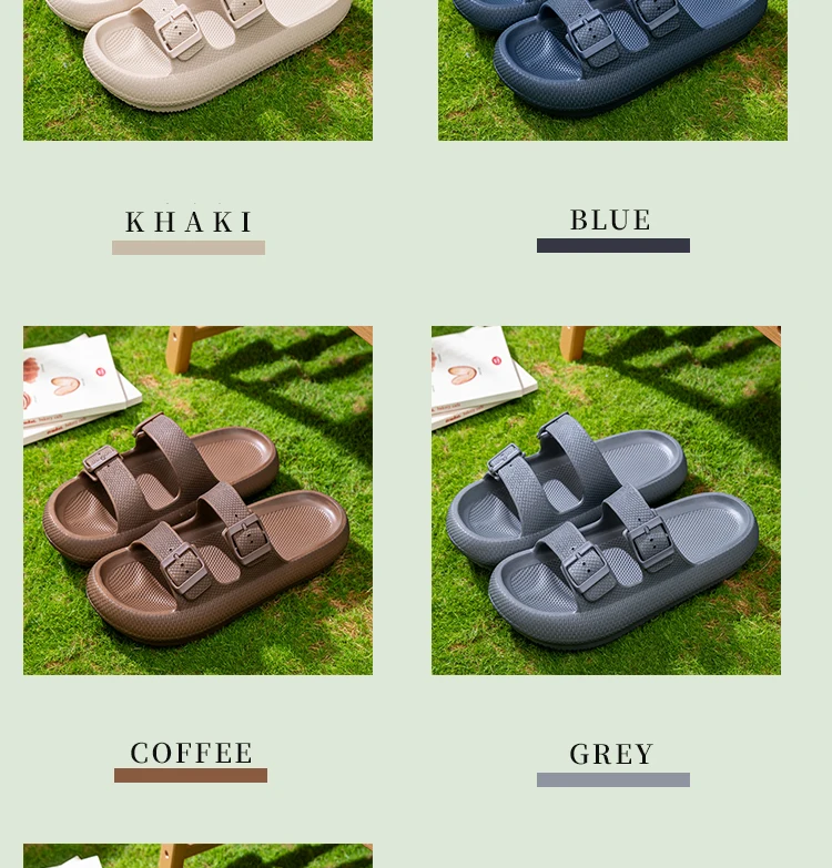 Leichte Herren-Sandalen mit offener Zehenpartie, rutschfeste Badezimmer-Flip-Flops mit bequemer Fußgewölbeunterstützung, trendige, lässige Sommerschuhe – Detail 6