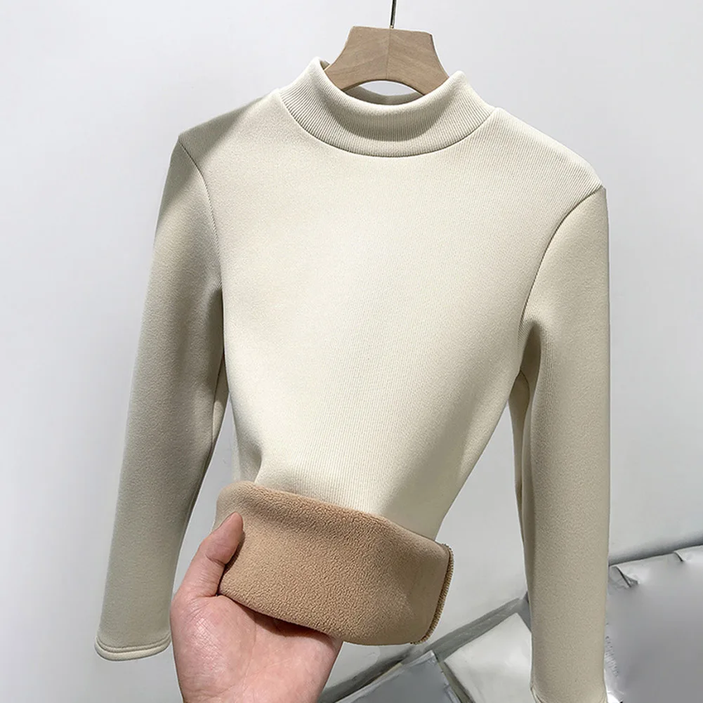 

Женская флисовая кофта для отдыха, однотонный пуловер, удобная блузка для отпуска, машинная стирка, полиэстер