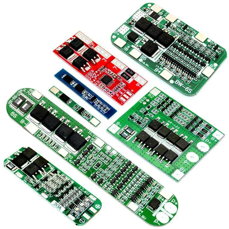 1S 2S 3S 4S 5S 6S 3A 15A 20A 30A Li-ion Lithium Battery 18650 Charger PCB BMS Protection Board For Drill Motor Lipo Cell Module