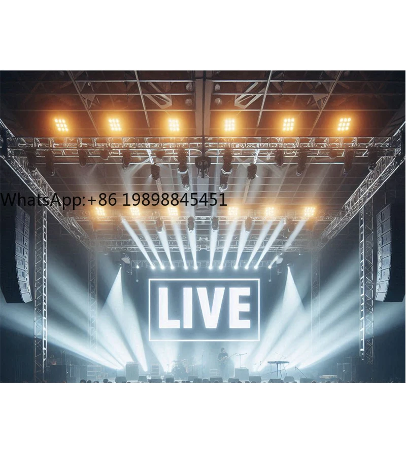 Hochwertiger 4K P3.91 wasserdichter Vollfarb-LED-Bildschirm für Partys mit außergewöhnlicher Helligkeit