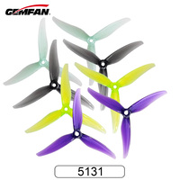 6Pairs GEMFAN 5 inch Propeller 5131.0 Fury 3 Blade Propellers For FPV Racing Freestyle Drone Propeller 5131