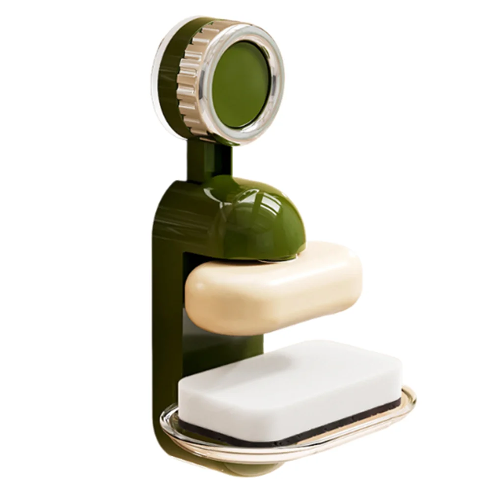 

Magnetic Suction Cup Soap Holder Detachable Creative Sponge Storage Stand Reusable Punch-Free Soap Containers Bath Accessories