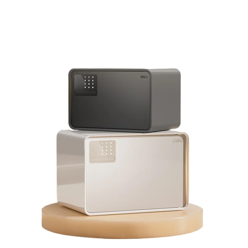 Household anti-theft safe, small fingerprint password, automatic door opening, all-steel box