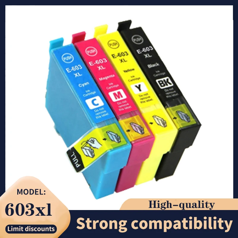 

603XL 603 Compatible Ink Cartridge 603 XL T603 For Epson XP-2100 XP-3100 WF-2810 XP-3105 XP-4100 XP-4105 WF-2830 XP-2105 Printer