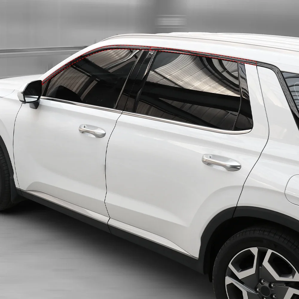 

Exterior Accessories For Hyundai Palisade 2020-2025 10PCS Car Window Decorative Trim Strip Car Decorative Chromium Styling