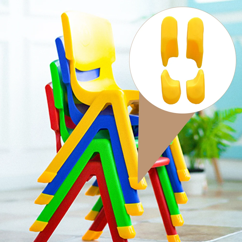 

8pcs Non-slip Feet Furniture Leg Caps Grippers Chair Bar Stool Foot Covers Rubber Floor Mats Durable Safe Material Practical