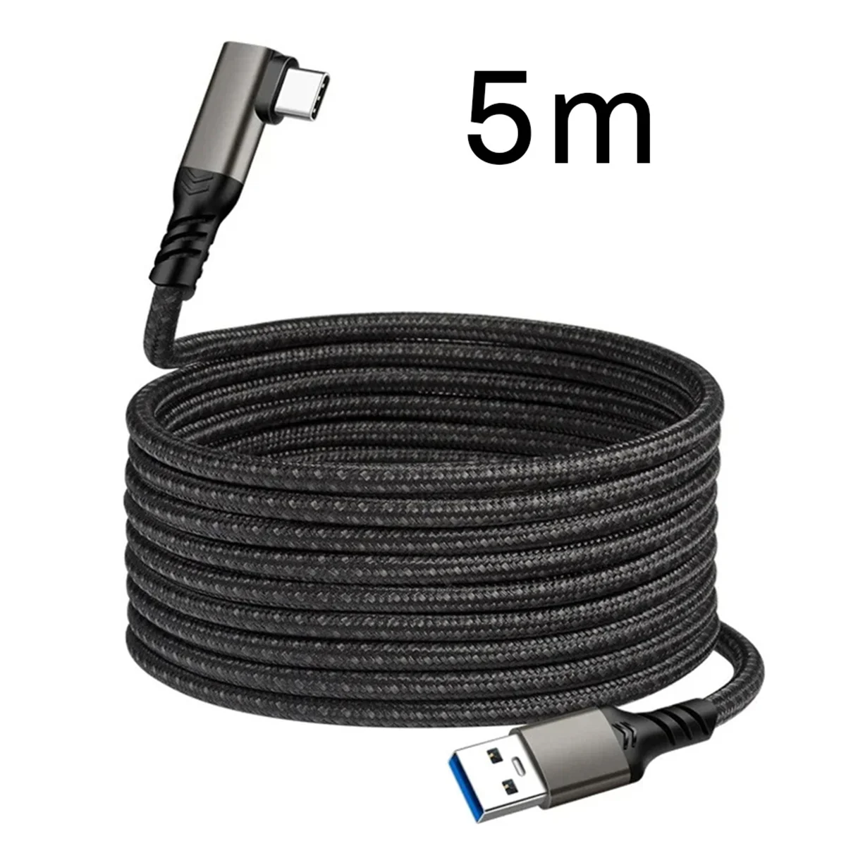 Link Cable for Quest 2 VR USB 3.2 Quick Charge Cables Data Transfer Fast Charges VR Headset Accessories,5 Meter