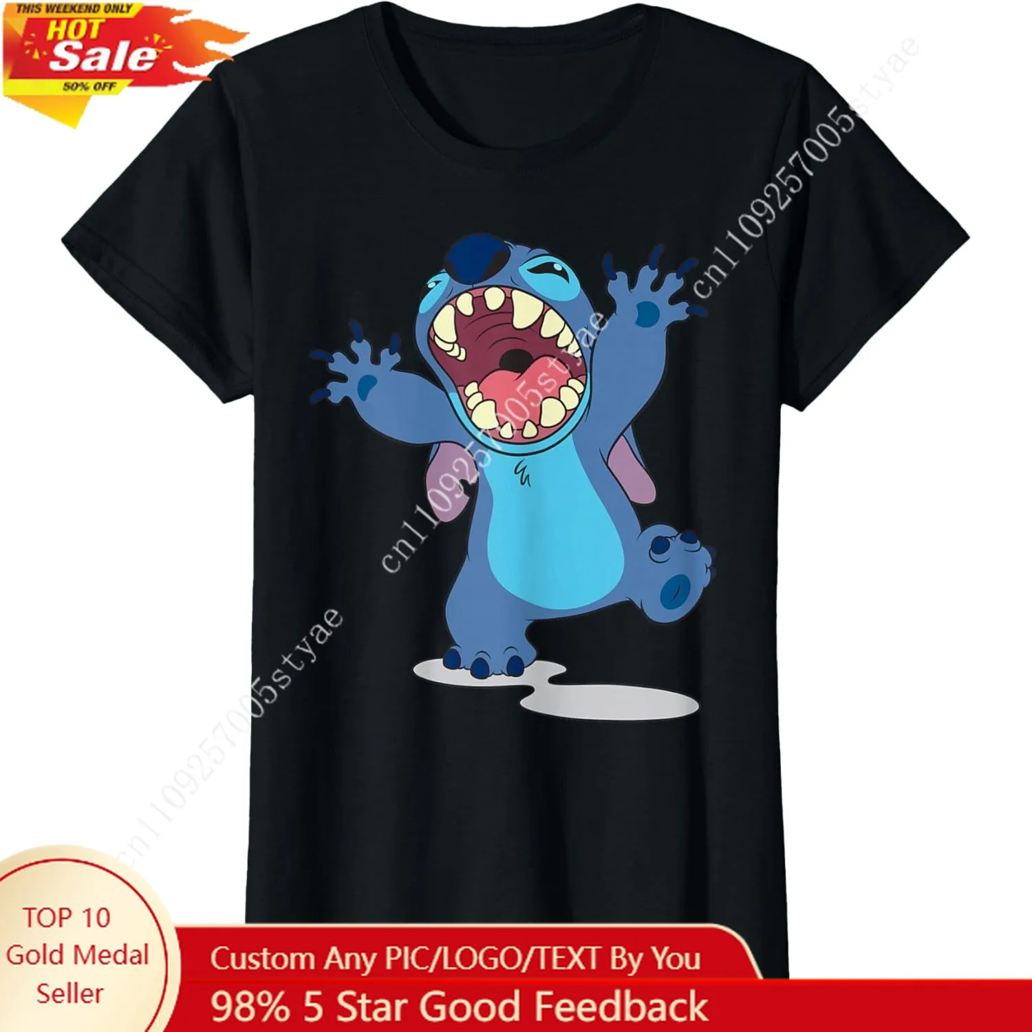 

Lilo & Stitch - Growl T-Shirt