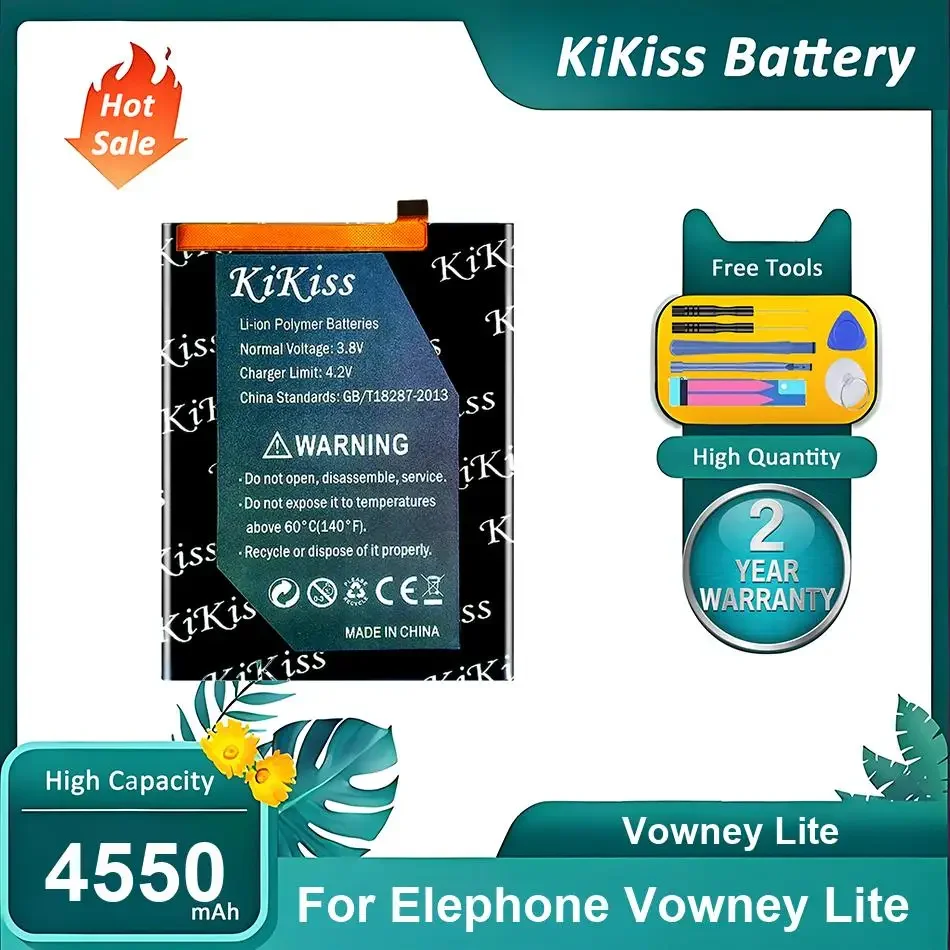 Совершенно новый аккумулятор для мобильного телефона Elephone Vowney Lite, Vowney Lite, 4550 мАч