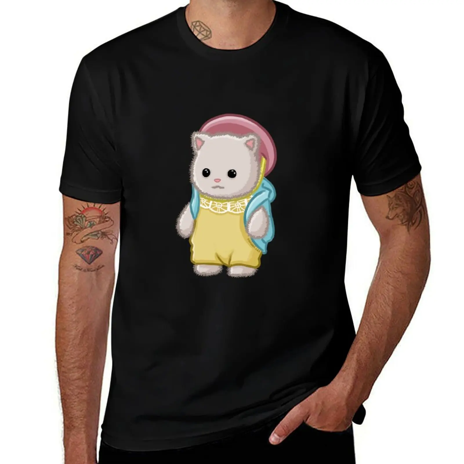 Persian Cat T-Shirt Summer Fashion Casual Tee Shirt