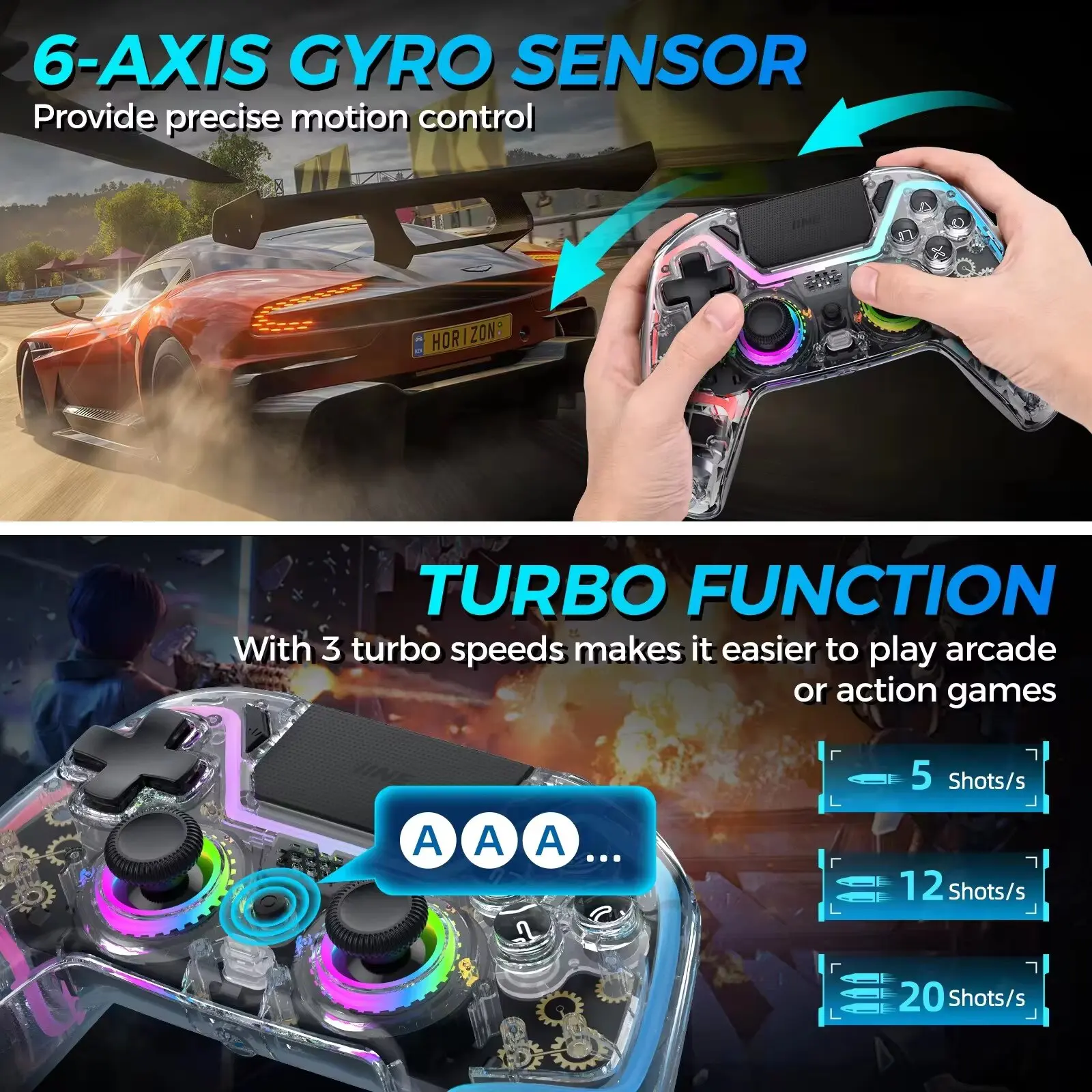 Dl16 sistema de refrigeração do telefone móvel 27w dissipador calor refrigeração rápida duração com display digital para ios android legal ajustável