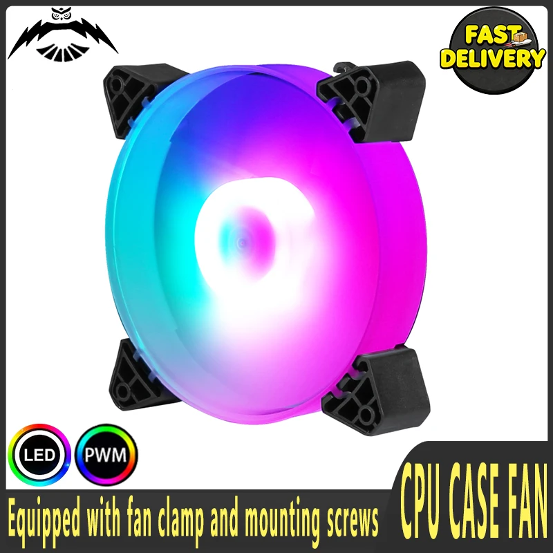 

3-контактный 4-контактный бесшумный воздушный охладитель Корпус компьютера Охлаждающий вентилятор Оснащенный зажимом вентилятора и крепежными винтами Вентилятор охлаждения процессора Вентилятор 90 мм/120 мм RGB