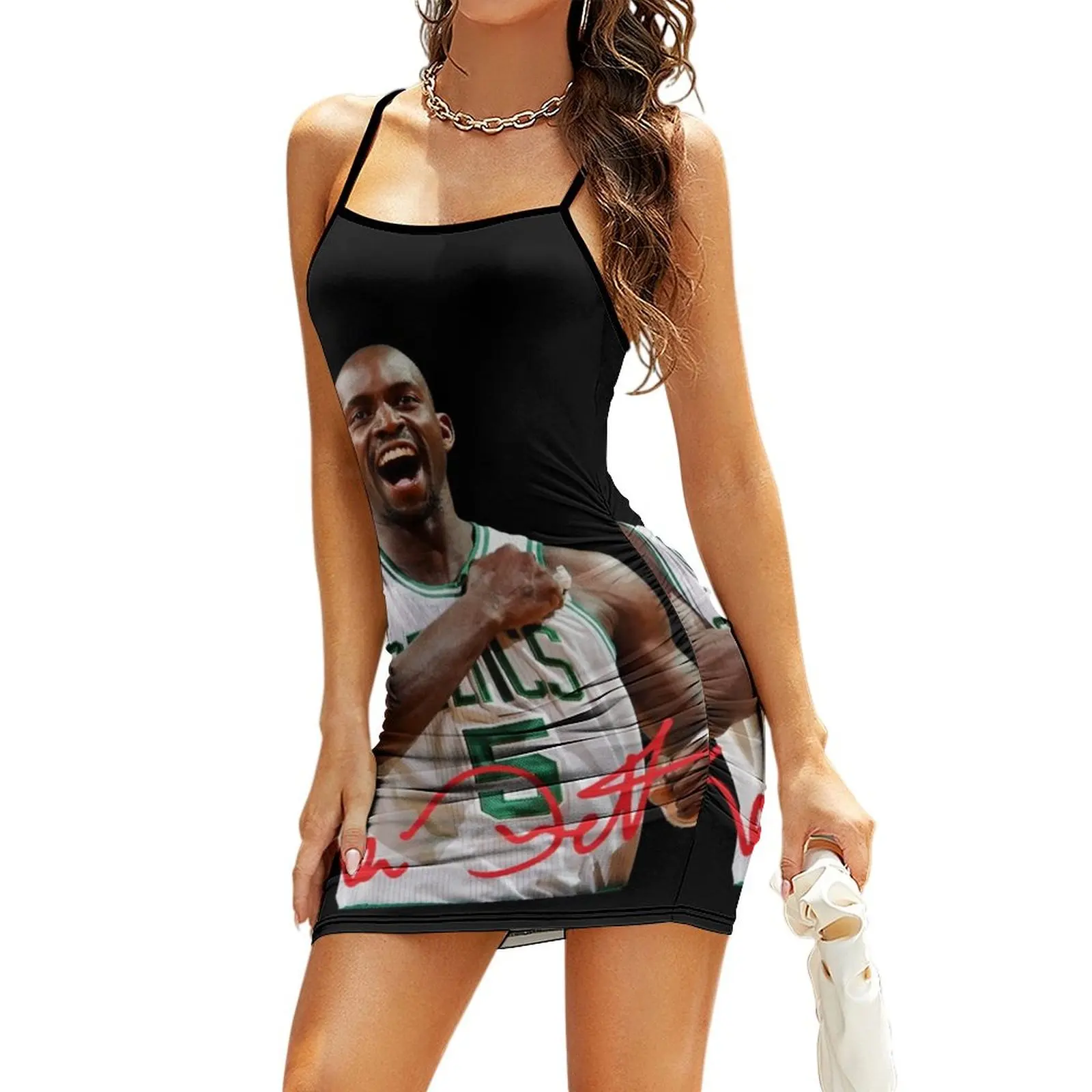 

Kevin Garnett Sling Dress Women's summer suit clothes for woman Dress