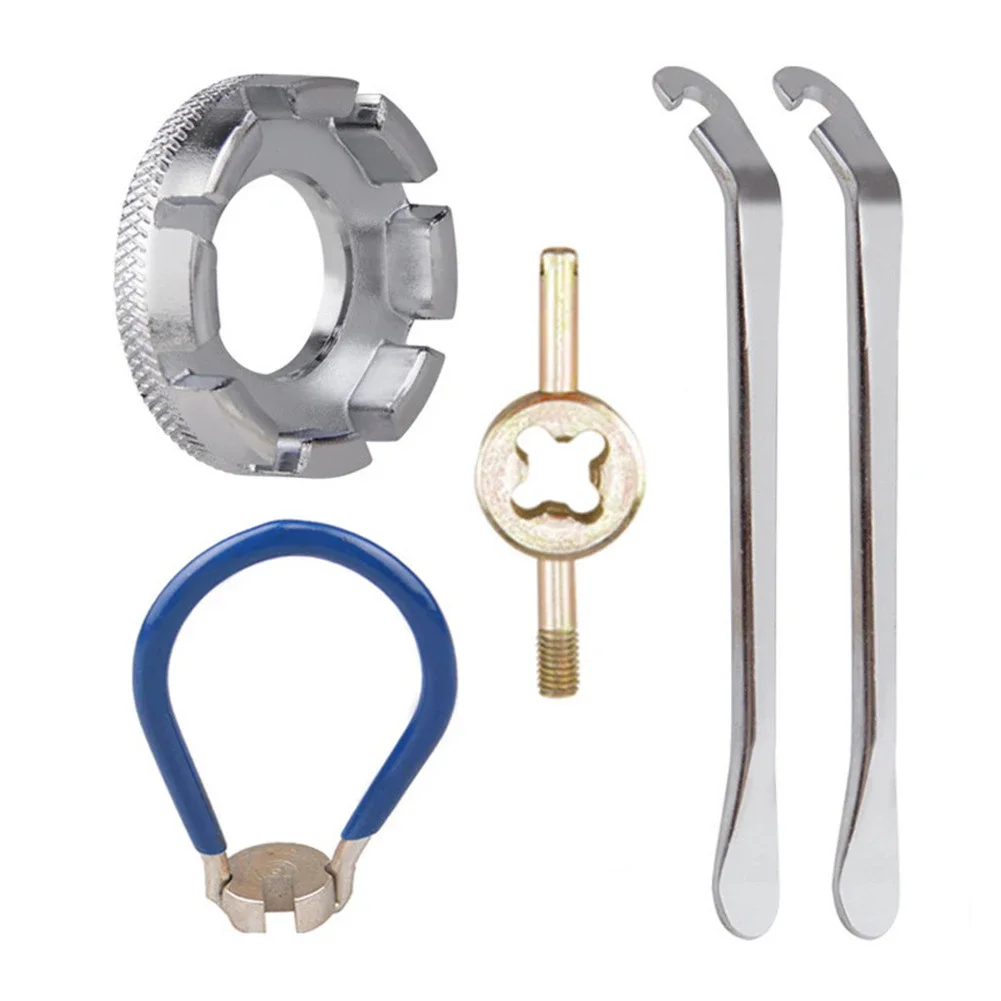 

Easy To Install Bicycle Maintenance Wheel Adjustment Tool Rim Wrench Enhance Appearance Hardened Nickel Plated