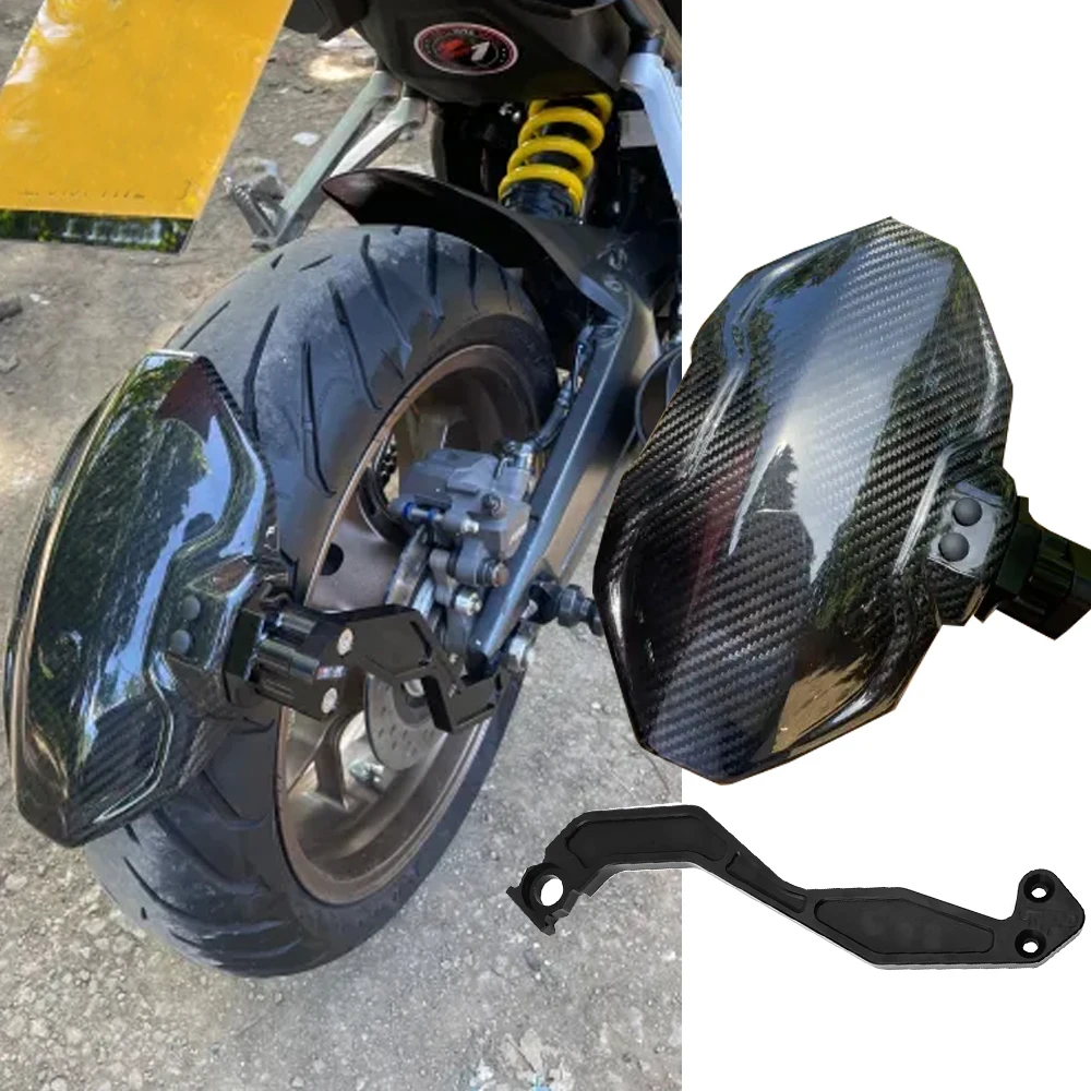 Motorcycle Accessories Real Carbon Fiber Mudguard Rear Fender for Honda CB650F 2017 2018 19 2020 2021 2022 CBR650F Splash Guard