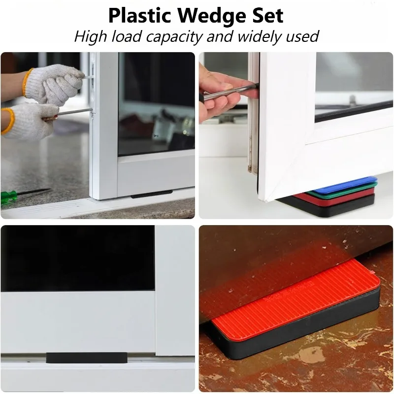 80 Pcs Plastic Tile Spacers,PP Material 4 Sizes Cross Spacers for Wall and Floor Tile Installation - Leveling Spacers Wedges Kit image 6