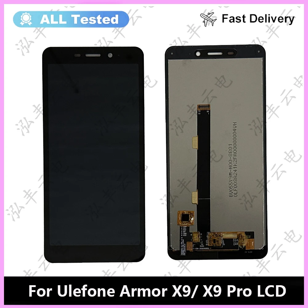 

5,5 "новый протестированный ЖК-дисплей Ulefone Armor X9, преобразователь сенсорного экрана в сборе, сменный ЖК-дисплей Armor X9 Pro