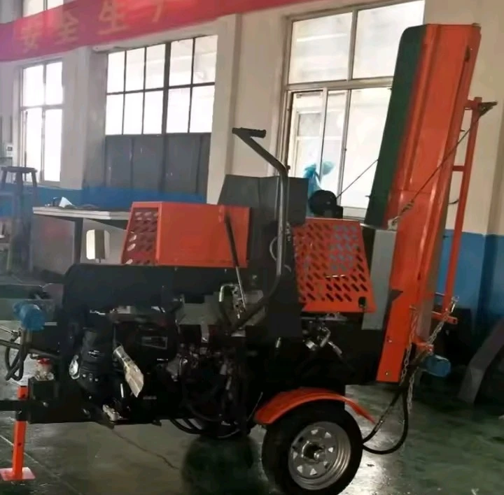 Customized 500mm Commercial Firewood Processor Machine Joystick Processor Firewood