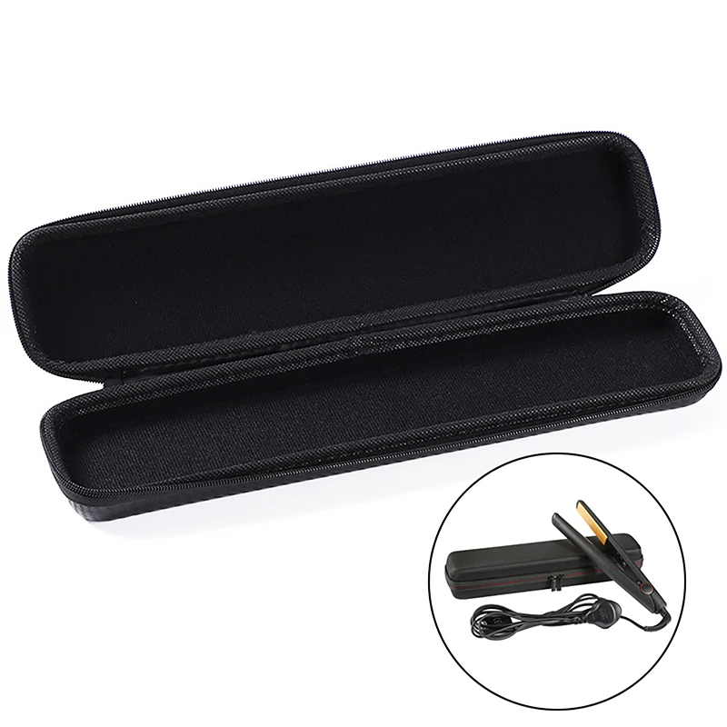 Travel Portable Hair Straightener Storage Bag Curling Iron Container EVA Protective Zipper Case