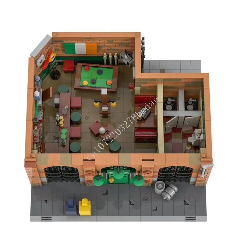 2541PCS MOC Modulaire Paddy's Pub Mos Eisley Cantina Bouwstenen Assemblage Model Street View Kids Bricks Speelgoed geschenken