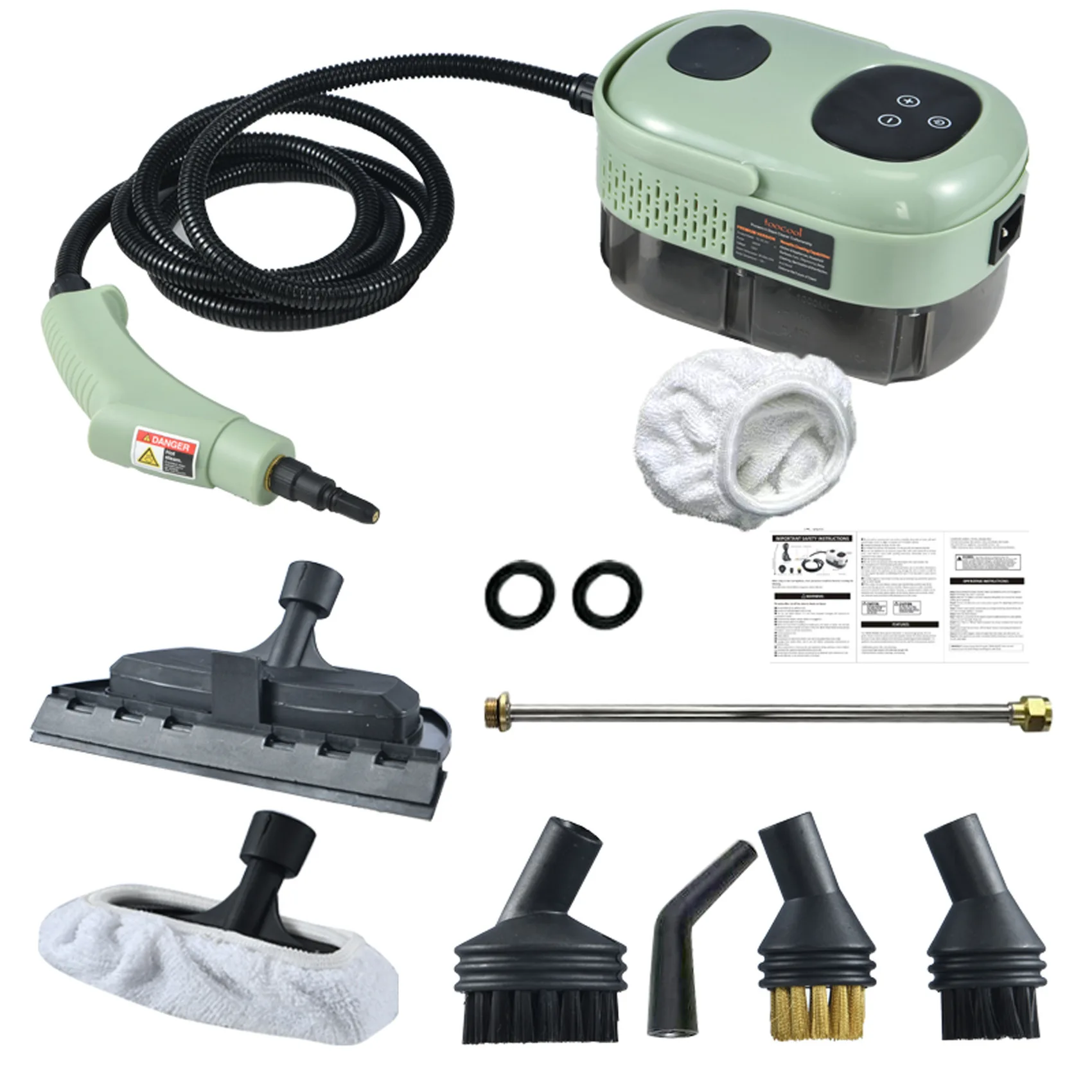 

Household multifunctional portable high temperature and high pressure steam cleaner