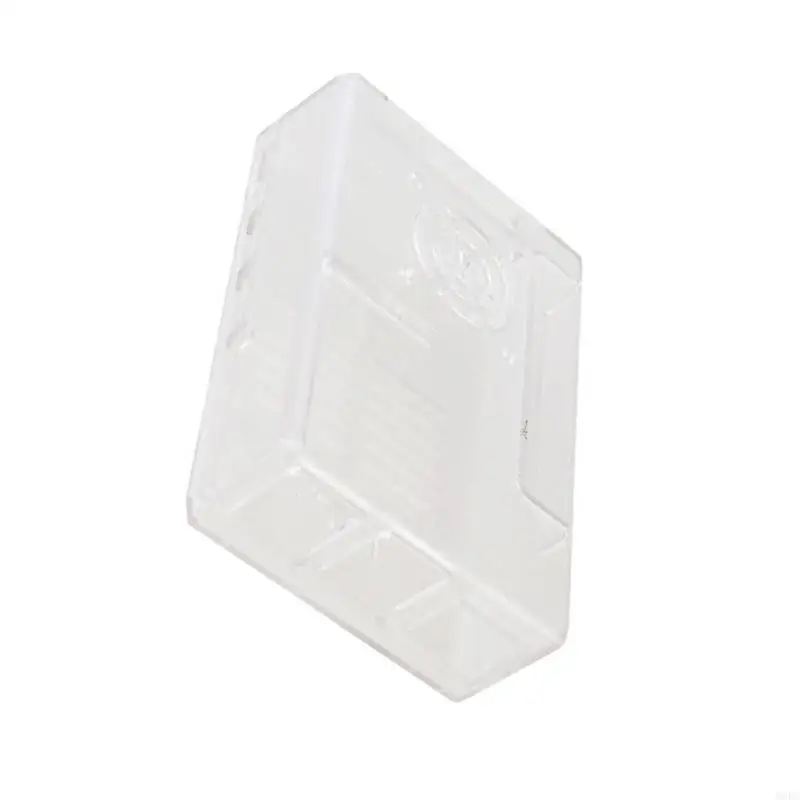 Cubierta carcasa protectora negra para RPI 4 Board Cube Box Opcional Fan W8EC