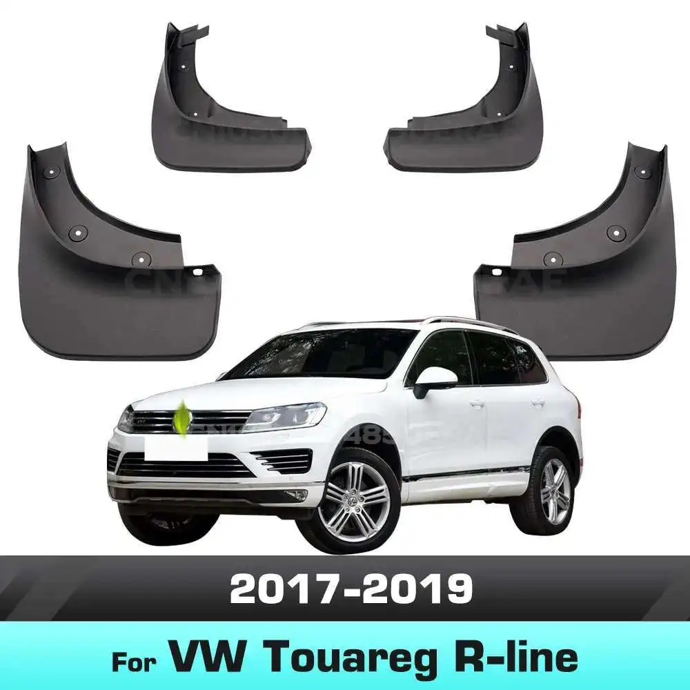 

For Volkswagen VW Touareg R-line 2017 2018 2019 Fender Mudflaps Splash Guards Mudguards Mud Flaps