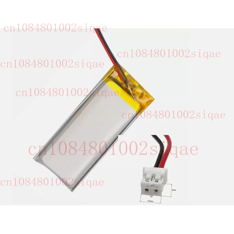 Recargable 3.7V 800mAh 802050 Lipo Polímero Batería Power Bank Tablet PH2.0 Lote WYORESY