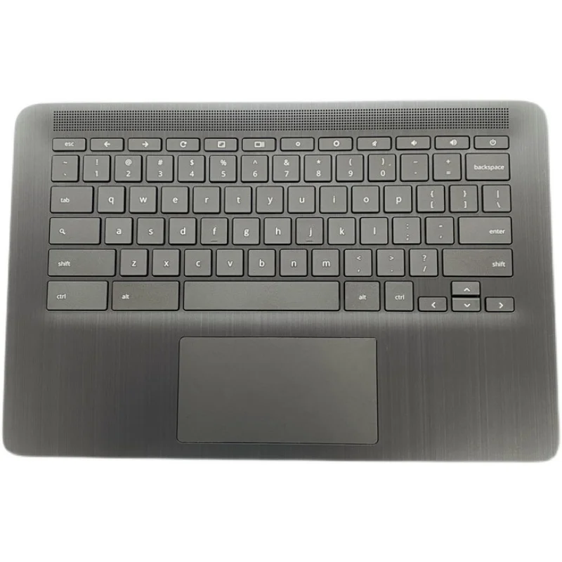 

New For HP Chromebook 14 G6 C Case Keyboard Trackpad, Black L90459-001
