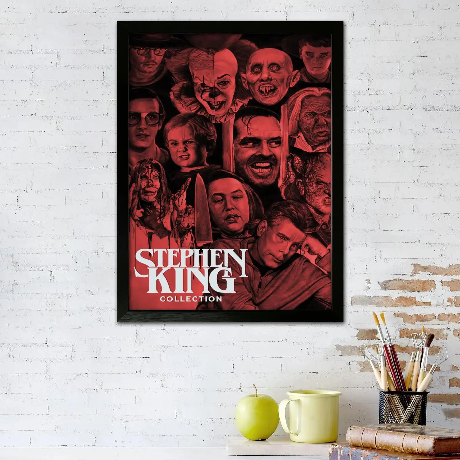 stephen king Canvas Art Poster and Wall Art Picture Print, Modern Family Bedroom Decor Posters,Decorative painting