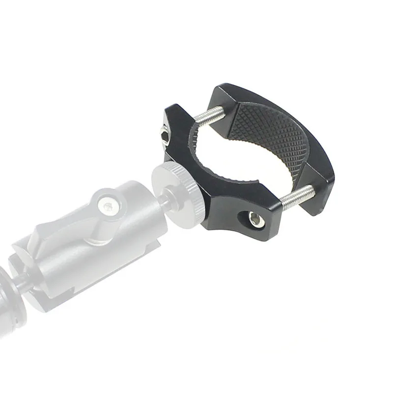 360 Degree Bicycle Motorcycle Handlebar Clip Mount Pipe Clamp Bracket for 9 / 8 for X Action Camera